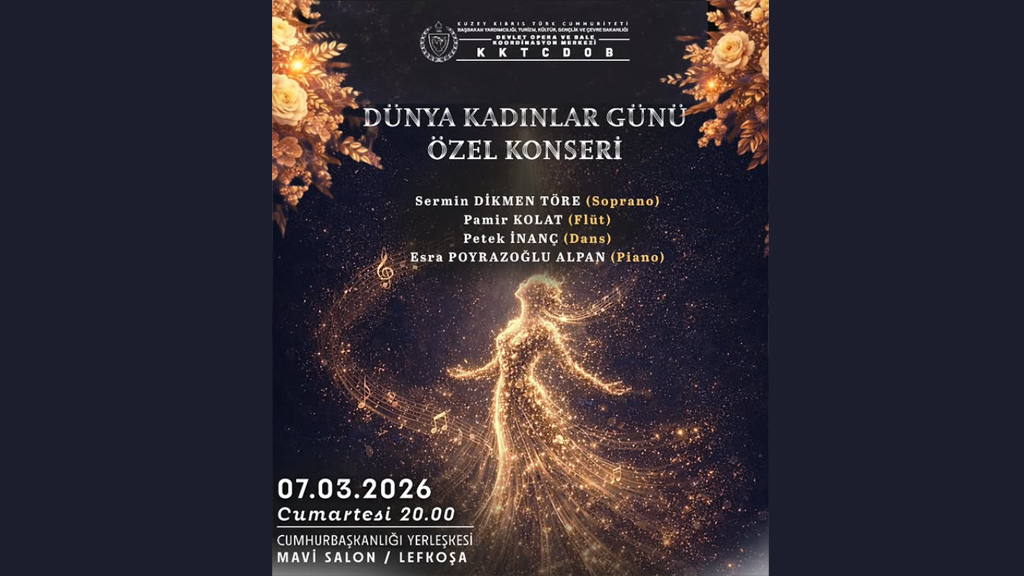 KKTCDOB'dan Dünya Kadınlar Günü’ne Özel Konser! 