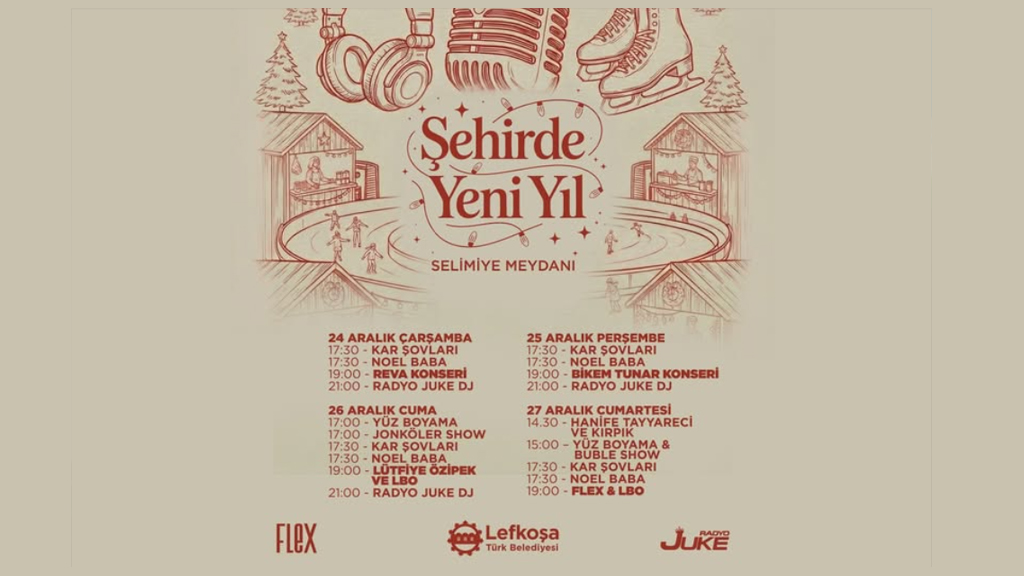 Lefkoşa Türk Belediyesi’nden “Şehirde Yeni Yıl” Etkinli