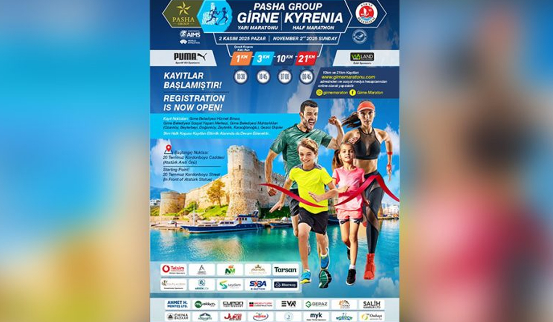 ‘Pasha Group Girne Yarı Maratonu 2025’ Başlıyor!